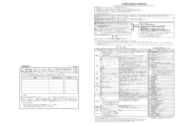 所得補償保険 健康状況告知書質問事項