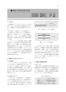 高耐久性接着剤の特性（1.17MB）