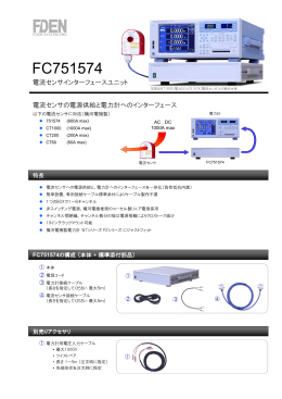 FC751574 電流センサインターフェースユニット