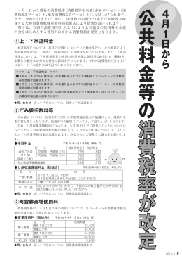 消費税率改定（PDF：865KB）