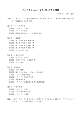 卒論計画書