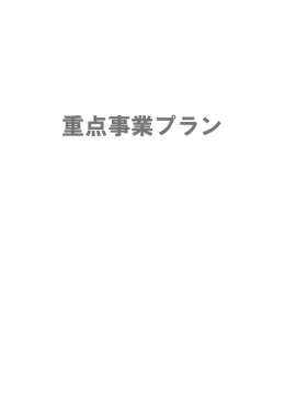 町田市新5ヵ年計画（重点事業プラン）（PDF・743KB）
