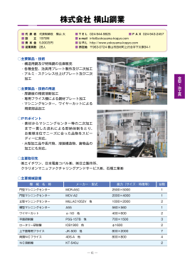 株式会社横山鋼業（PDF：616KB）