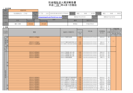 現況報告書（平成26年4月1日現在） - 社会福祉法人三矢会（さんしかい