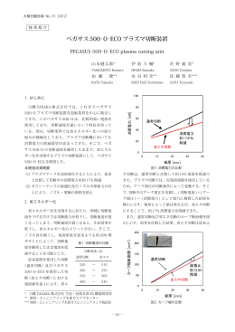 ペガサス500-O-ECO プラズマ切断装置