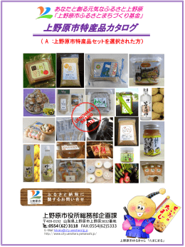 ふるさと納税個別商品カタログ