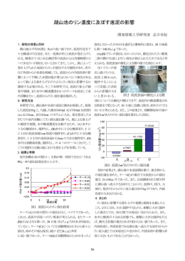 湖山池のリン濃度に及ぼす底泥の影響