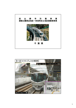 千 葉 県 千 葉 県 【つくばエクスプレスの概要】