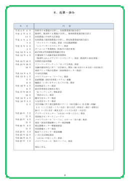 6．沿革・歩み