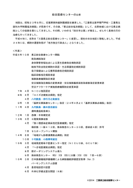 病院の沿革