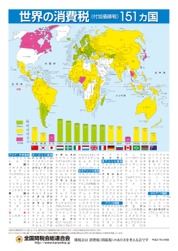 151カ国 - 全国間税会総連合会