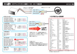 トヨタ車20pin該当車 トヨタ車 トヨタ車