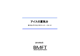 アイスの夏気分