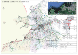 【糸島市地図】玄海原発から半径30kmに含まれる範囲