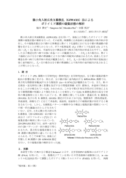脇田 潤史1・Sangwoo Jin2, Moonhor Ree2・安藤 慎治1