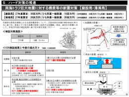 【南海トラフ巨大地震に対する橋梁等の耐震対策】