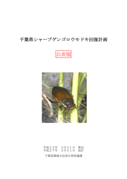 公表版 - 千葉県生物多様性センター/トップページ