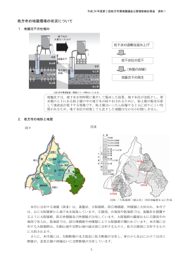 資料1 枚方市の地盤環境の状況について （PDFファイル・948KB）