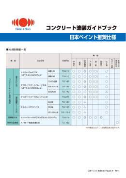 日本ペイント推奨仕様