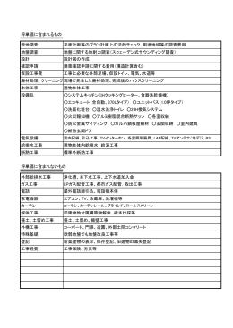 坪単価に含まれるもの 敷地調査 平面計画等のプラン計画上の法的チェック