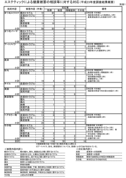 エステ等健康被害総括（PDF形式：147KB）