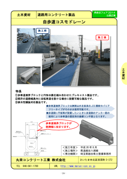 自歩道コスモドレーン（PDF：294KB）