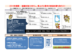 2014年春闘・組織拡大展開図（PDF：389KB）
