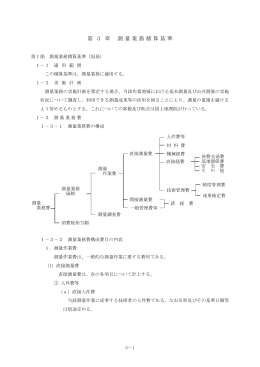 第 3 章 測量業務積算基準 - 公益財団法人 愛知県都市整備協会