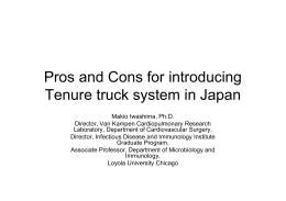Pros and cons for introducing tenure track system in Japan
