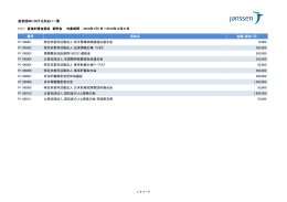 番号 団体名 金額（単位：円） P1100001 特定非営利活動法人