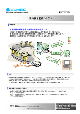 聴音確認 常時異常監視システム