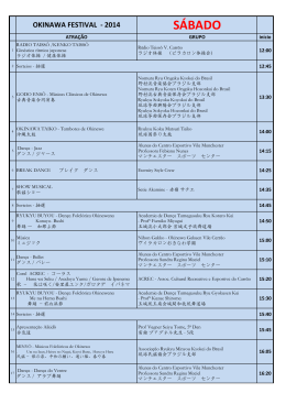 Programa&ccedil;&atilde;o Okinawa Festival 2014 .xlsx