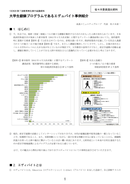 大学生鍛錬プログラムであるエデュバイト事例紹介