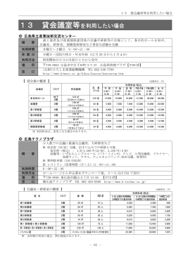 13 貸会議室等を利用したい場合 (PDFファイル)