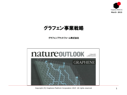 グラフェン事業戦略 - Graphene Platform