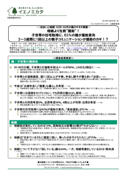 相続より生前&ldquo;援助&rdquo;！ 子世帯の住宅取得に、63％の親が援助意向 2～3