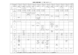 2015年度公式スケジュール