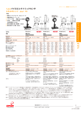 パ イ ロ エ レ ク ト リ ッ ク パイロエレクトリックセンサ