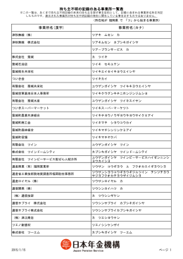 事業所名(カナ)