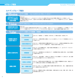 カナデングループ理念