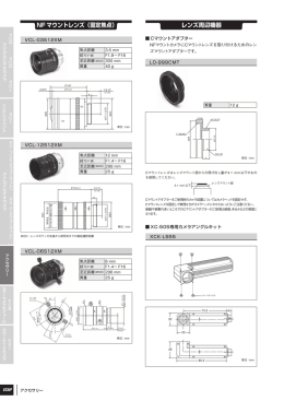 NF マウントレンズ（固定焦点） レンズ周辺機器