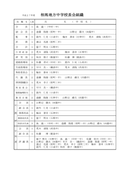 相 馬 - 福島県中学校長会