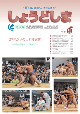 「27年ぶりの大相撲巡業」