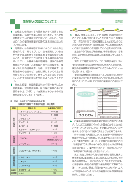 血栓症とお薬について②