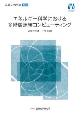 エネルギー科学における 多階層連結コンピューティング