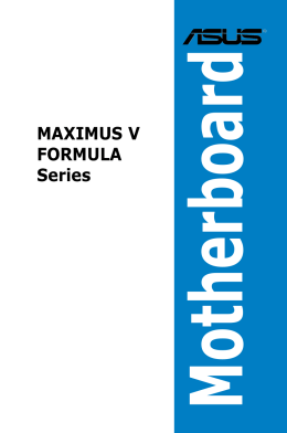 MAXIMUS V FORMULA Series