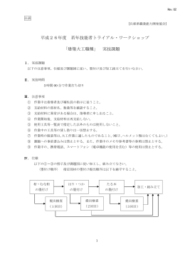 実技課題