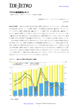 ブラジル経済動向レポート