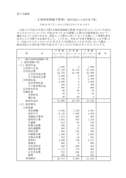 一般社団法人としての初年度予算書
