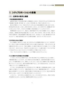 1 シティプロモーションの意義